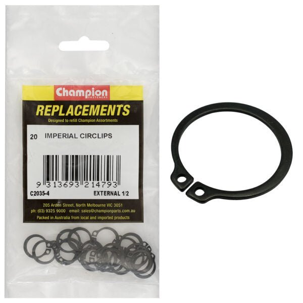 External Circlip Imperial Assortment Refill - AIMS Industrial Supplies