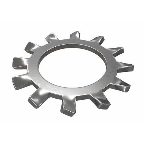 External Tooth Lock Washer ASME B18.21 Type A Zinc Plated - AIMS Industrial Supplies