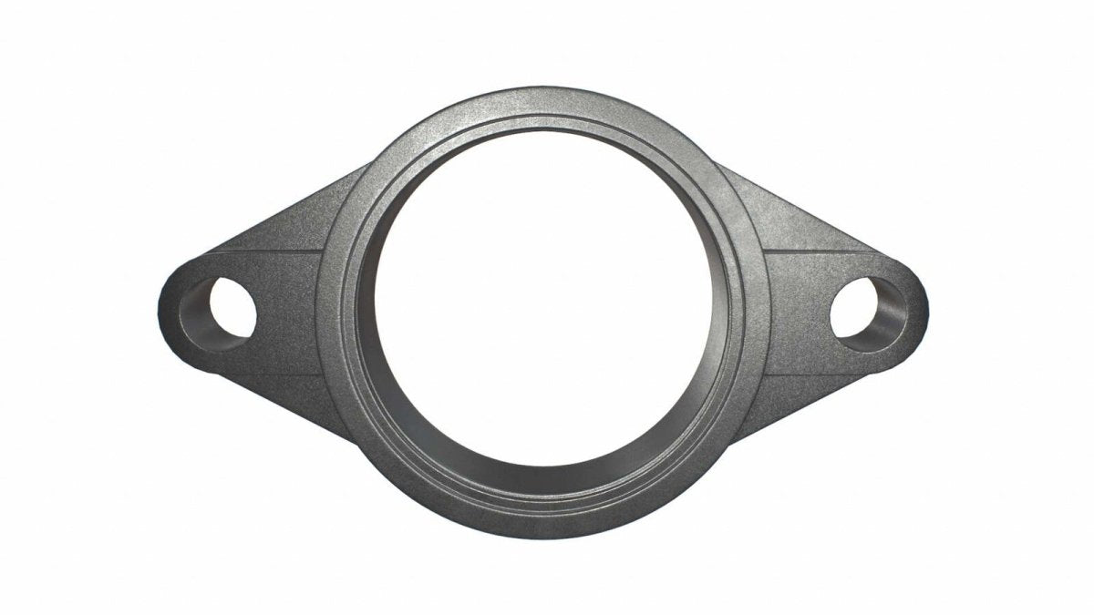 Extra Light Two Bolt Flange Zinc Alloy Bearing Housing - AIMS Industrial Supplies