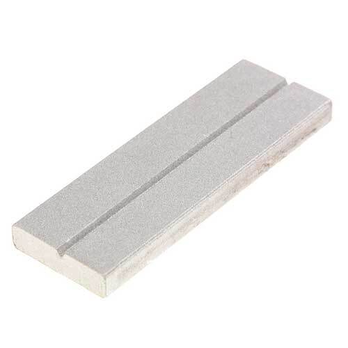 Eze-Lap 21SF Pocket Stone Sharpener 1 x 3 x 1/4" SF - Fishhook Groove - AIMS Industrial Supplies