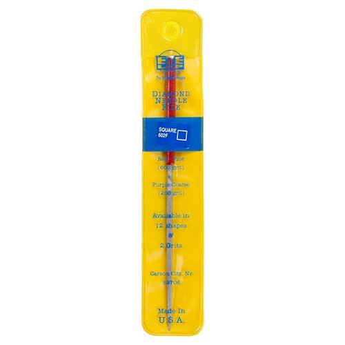 Eze-Lap 602F 140mm Needle File Square Fine