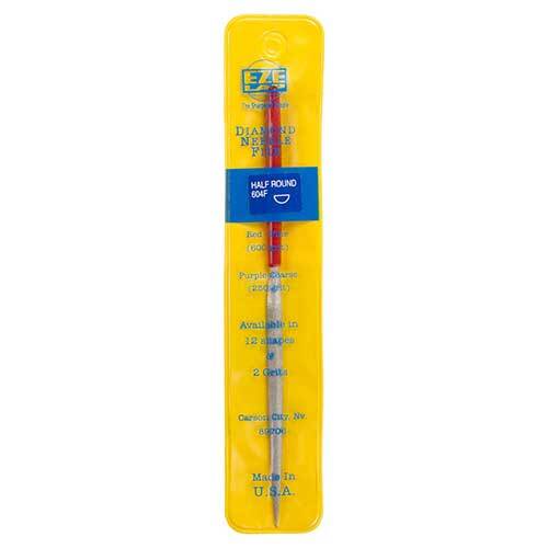 Eze-Lap 604F 140mm Needle File Half Round Fine