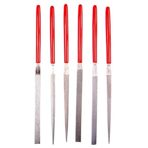 Eze-Lap 607C Needle File Coarse Set 6 Pieces1