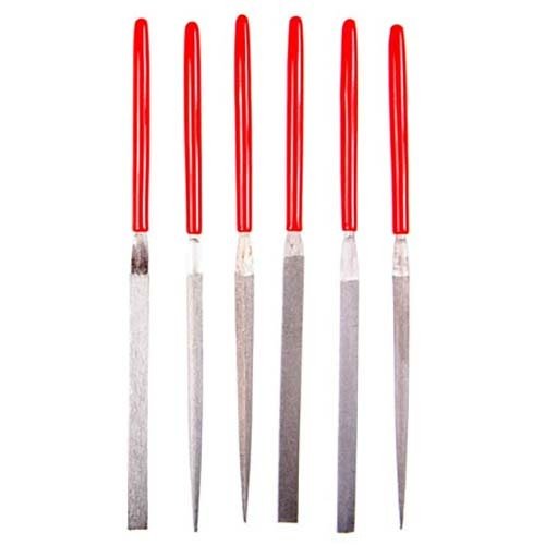 Eze-Lap 607F Needle File Fine Set 6 Pieces - AIMS Industrial Supplies