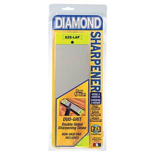 Eze-Lap DD8SF/M Double Sided Stone Sharpener Super Fine and Medium 3" x 8"
