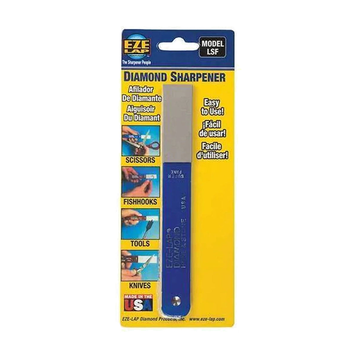Eze-Lap Diamond Hone & Stone Sharpener