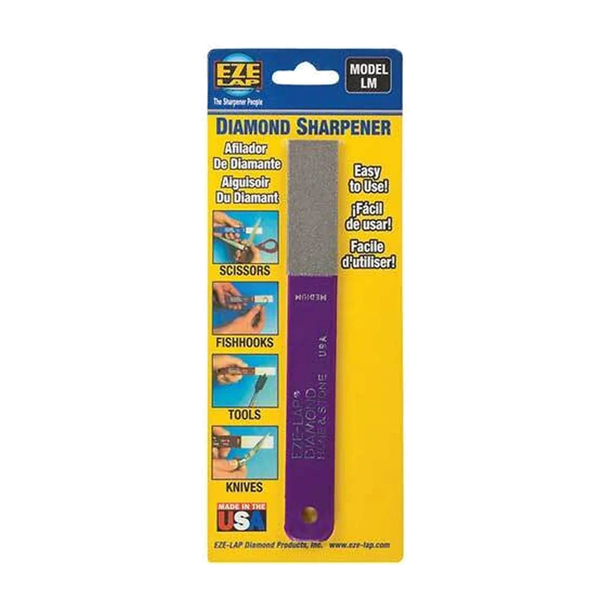 Eze-Lap Diamond Hone & Stone Sharpener