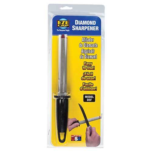 Eze - Lap Diamond Oval Sharpener Steel - AIMS Industrial Supplies