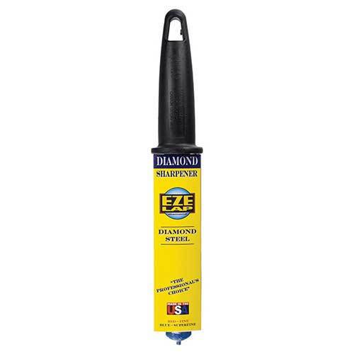 Eze - Lap Diamond Oval Sharpener Steel - AIMS Industrial Supplies