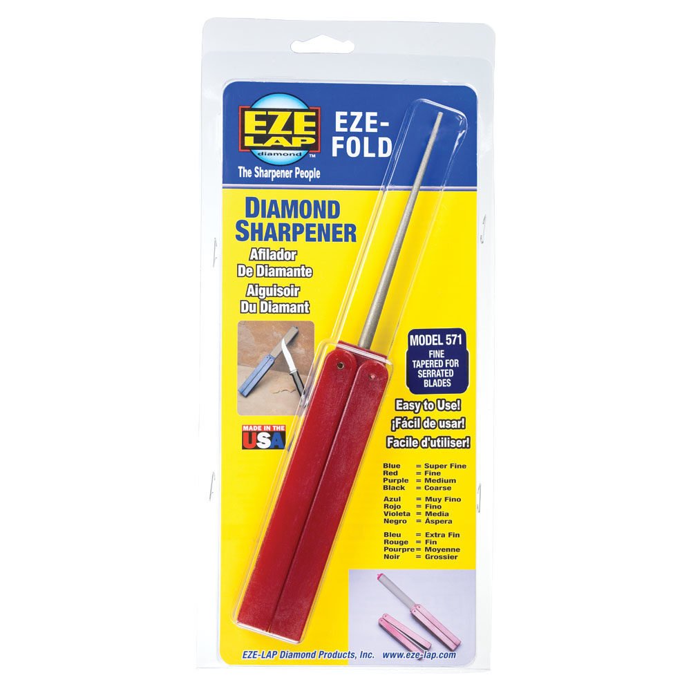 Eze - Lap EZE Fold Diamond Sharpener - AIMS Industrial Supplies