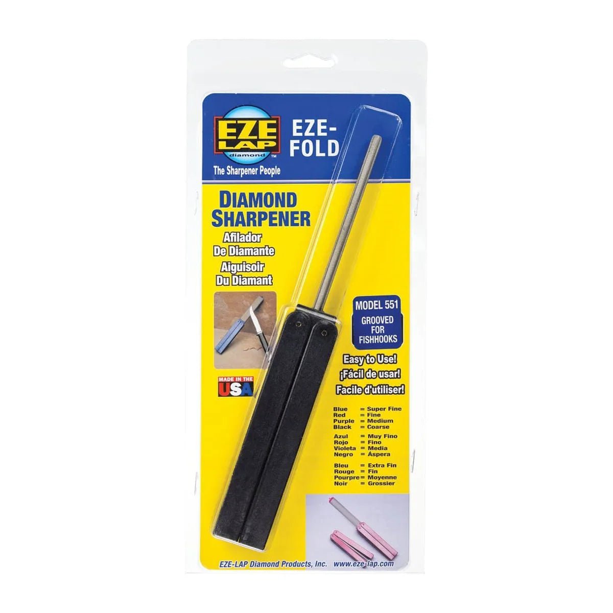 Eze-Lap EZE Fold Diamond Sharpener - AIMS Industrial Supplies