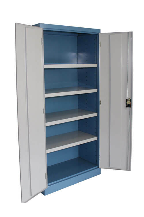 Ezylok Flat Top Factory Cupboard (4 Shelves, 2 Keys) - 8220051