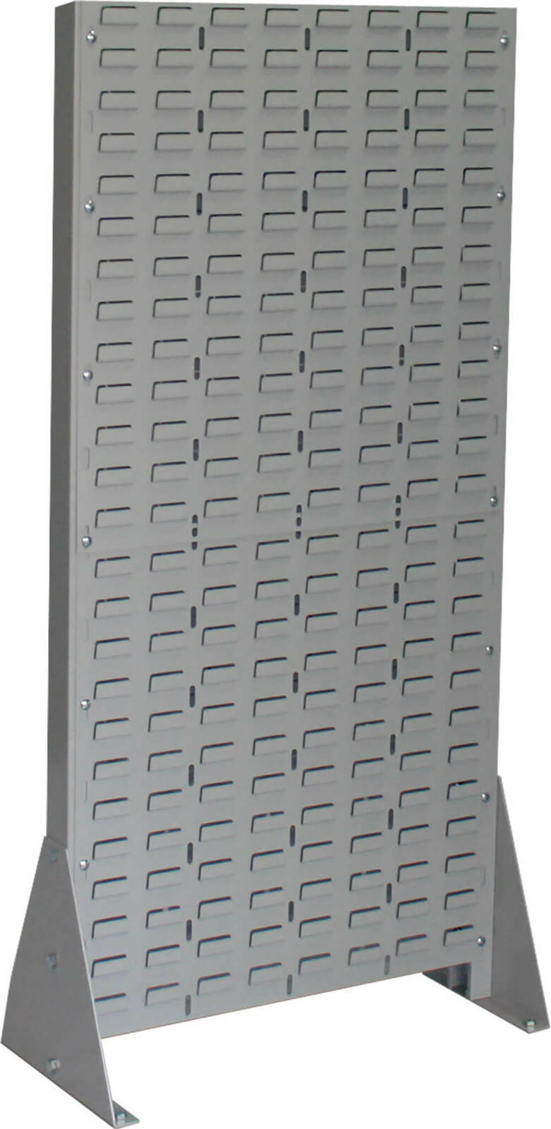 Ezylok Free Standing Rack Economy Double Louvred Panel With Plastics - 5110321