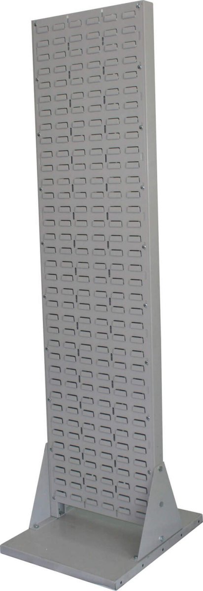 Ezylok Free Standing Rack FSR4/2 Double Louvred Panel With Plastics - 510972 - AIMS Industrial Supplies