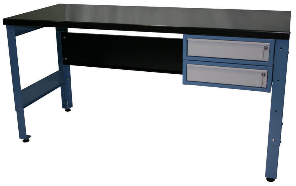 Ezylok G4 Basic Workbench 1200L x 900H  W/ 2 Drawer - G4-129-T1