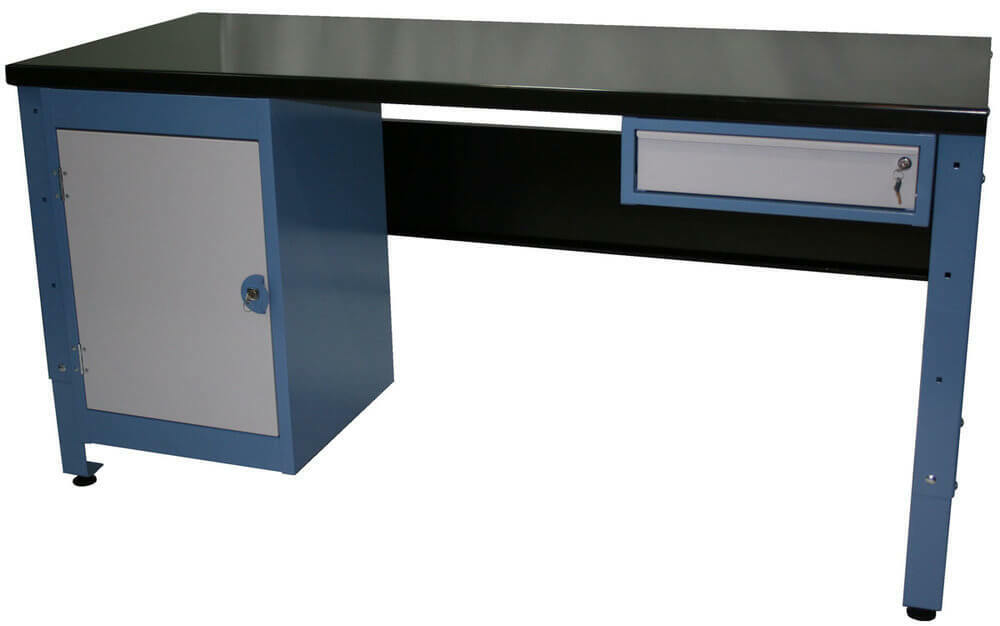 Ezylok G5  Basic Workbench 1200L x 900H W/ 1 Drawer & 1 Cupboard - G5-129-T1