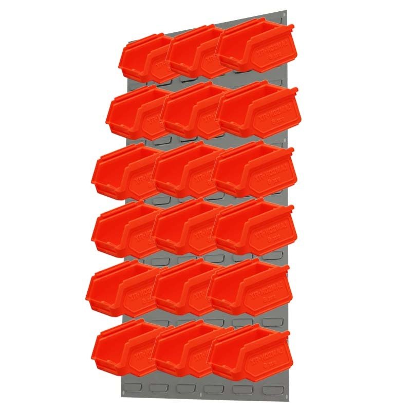 Ezylok LP1 Louvred Panel & Size 6 Plastic Bin - AIMS Industrial Supplies