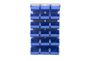 Ezylok LP1 Louvred Panel & Size 6 Plastic Bin - AIMS Industrial Supplies