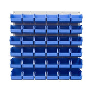 Ezylok LP2 Louvred Panel & Size 5 Plastic Bin - AIMS Industrial Supplies