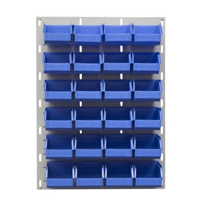 Ezylok LP2 Louvred Panel & Size 6 Plastic Bin - AIMS Industrial Supplies