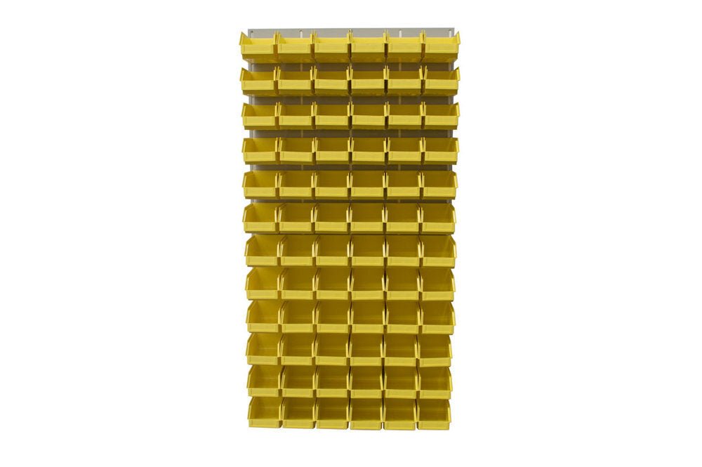 Ezylok LP5 Louvred Panel & Size 6 Plastic Bin - AIMS Industrial Supplies