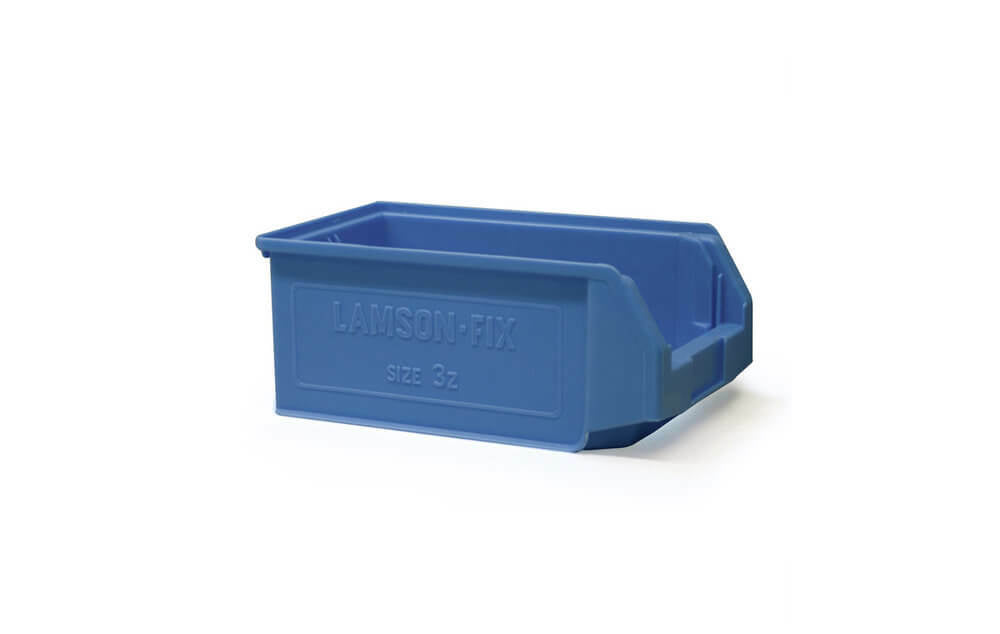 Ezylok Plastic Bin Size 3Z (350L x 210W x 150H) - 4 Colour Options - AIMS Industrial Supplies