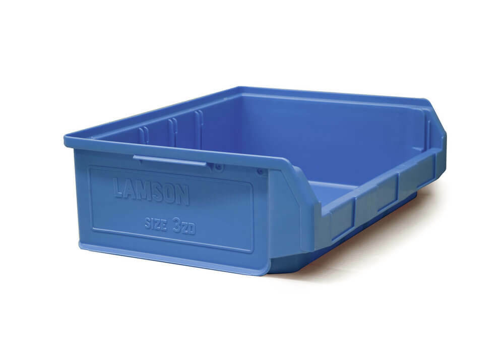 Ezylok Plastic Bin Size 3ZD (350L x 465W x 150H) - 4 Colour Options2