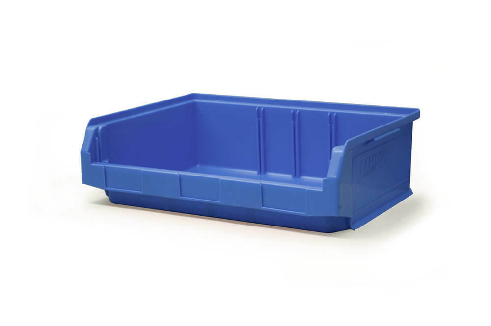 Ezylok Plastic Bin Size 3ZD Blue (350L x 465W x 150H) - 510710