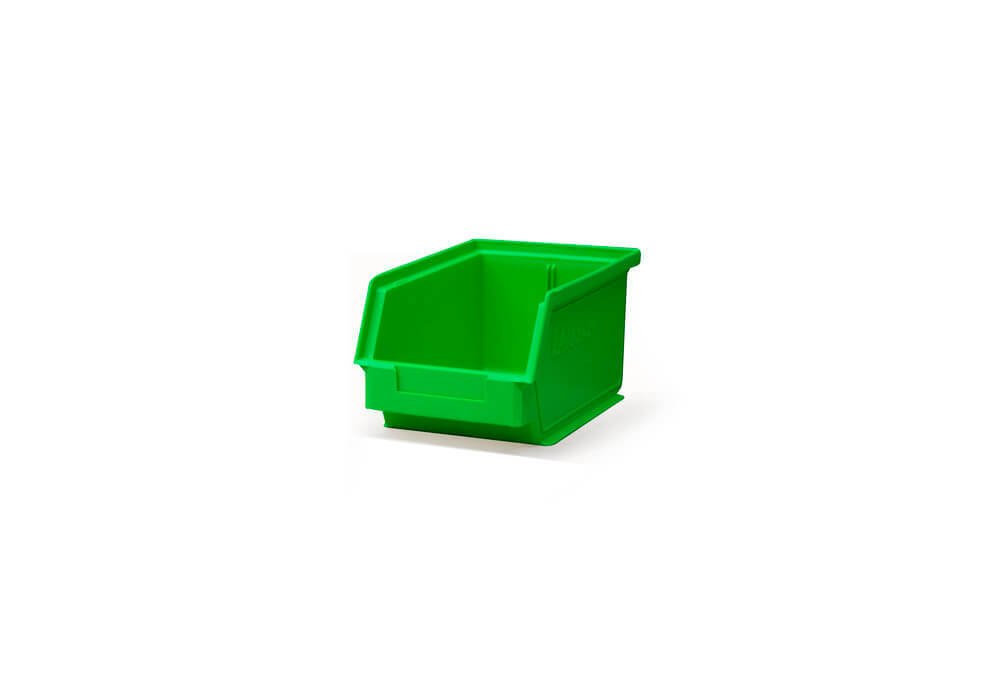 Ezylok Plastic Bin Size 4 (230L x 150W x 125H) - Box of 10 - 4 Colour Options - AIMS Industrial Supplies