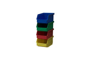 Ezylok Plastic Bin Size 5 (165L x 100W x 80H) - Box of 35 - 4 Color Options - AIMS Industrial Supplies