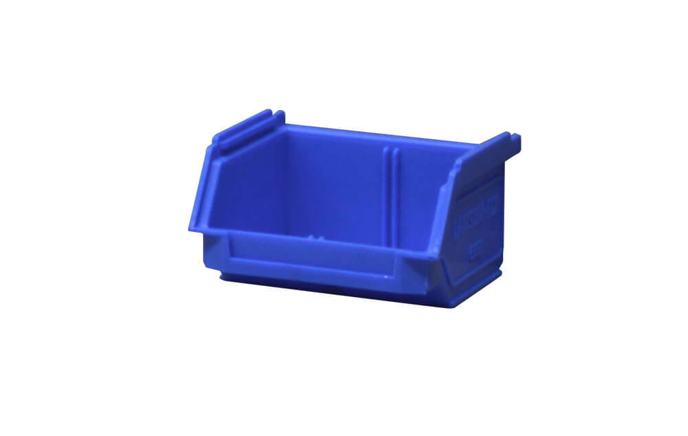 Ezylok Plastic Bin Size 6 Blue (95L x 100W x 55H)  510880 -  Box of 50