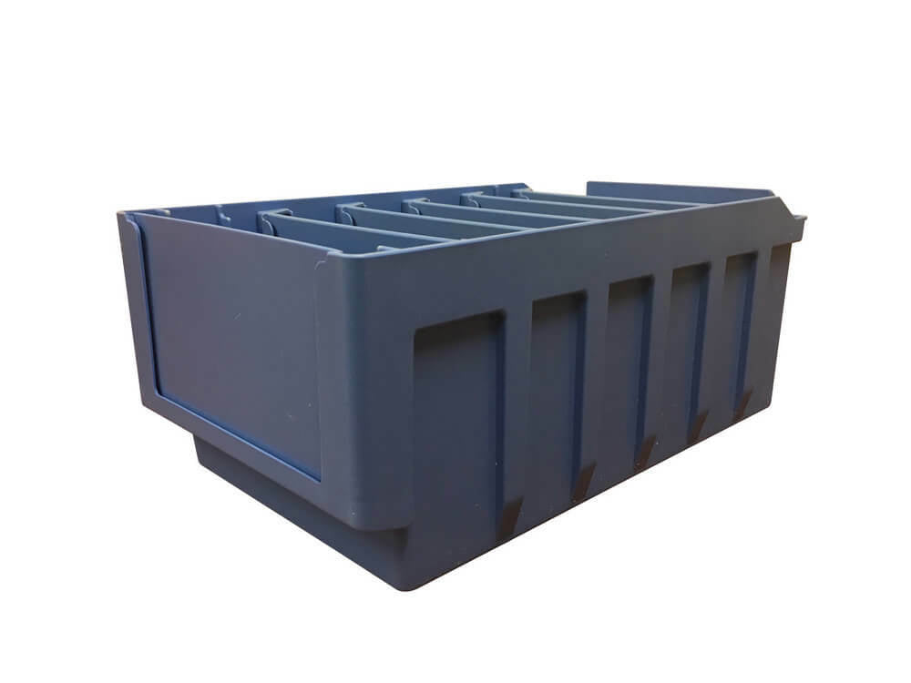 Ezylok Size RK321 Plastic Bin Blue (560080) - Box of 16 - AIMS Industrial Supplies