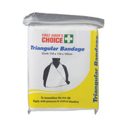 First Aiders Choice Triangular Cloth Bandage 110 x 155cm - AIMS Industrial Supplies
