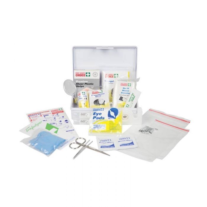 First Aiders Choice Vehicle & Low Risk First Aid Kit With Hard Case - AIMS Industrial Supplies