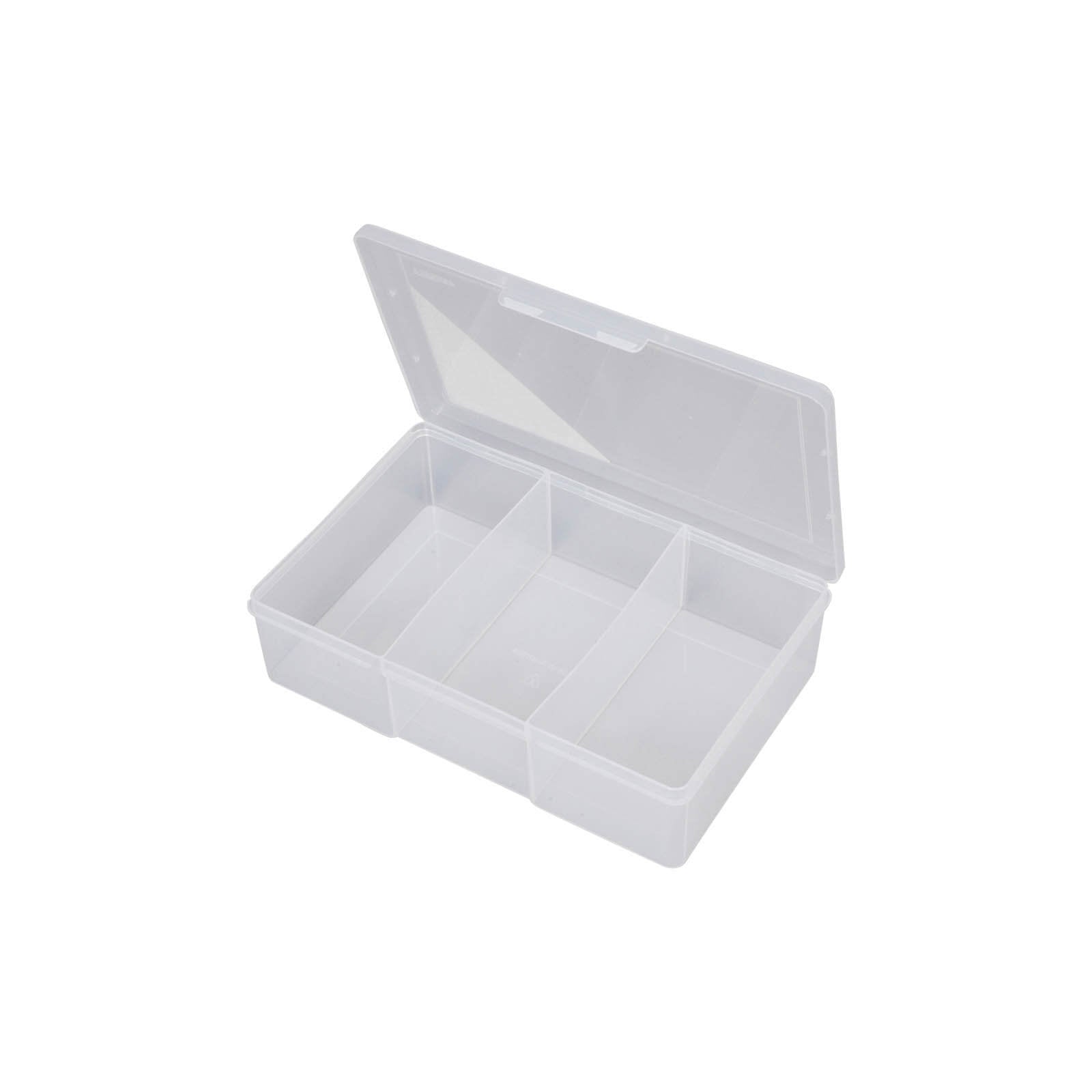 Fischer 3 Compartment Large Deep Plastic Storage Box1
