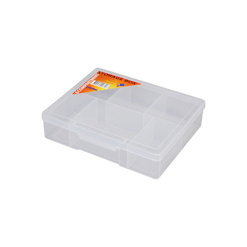 Fischer 6 Compartment Medium Storage Box1