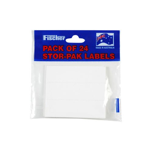 Fischer Pack Of 24 Stor-Pak Bin Labels - AIMS Industrial Supplies