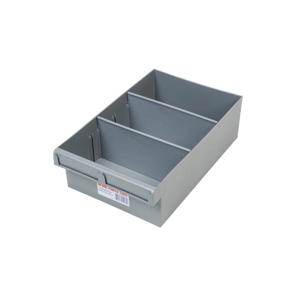 Fischer Spare Parts Tray with 2 Removable Dividers - AIMS Industrial Supplies