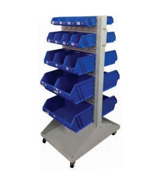 Fischer Storage Combo Trolley With Bins F1H - 100 - AIMS Industrial Supplies