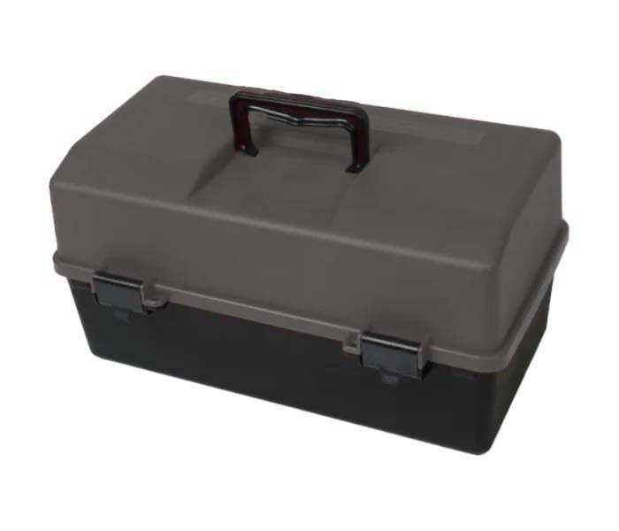 Fischer Tool Box Medium No Tray Grey/Black 400mm F1H-122GB - Box of 6 - AIMS Industrial Supplies