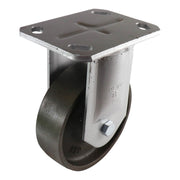 Fixed Plate Castor - Cast Iron Wheel TH Series1