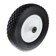 Flat Free Wheel, Puncture Proof - Steel Centre, Ball Bearing - AIMS Industrial Supplies