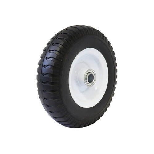 Flat Free Wheel, Puncture Proof - Steel Centre, Ball Bearing - AIMS Industrial Supplies
