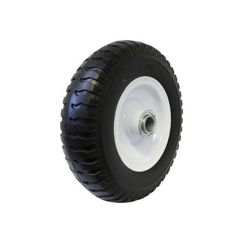 Flat Free Wheel, Puncture Proof - Steel Centre, Ball Bearing - AIMS Industrial Supplies