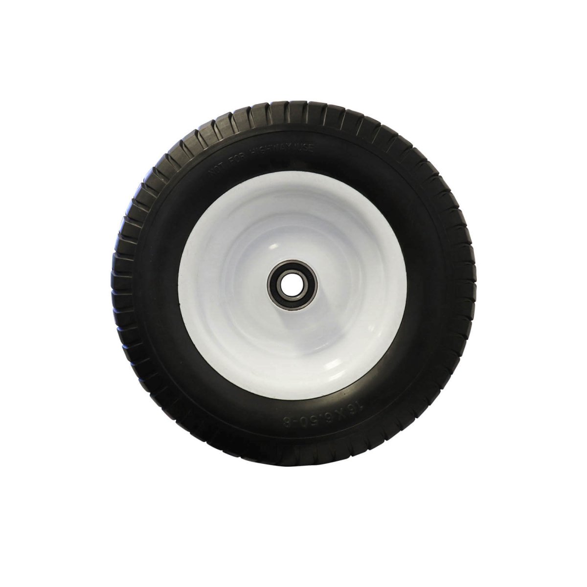 Flat Free Wheel, Puncture Proof - Steel Centre, Precision Bearing - AIMS Industrial Supplies