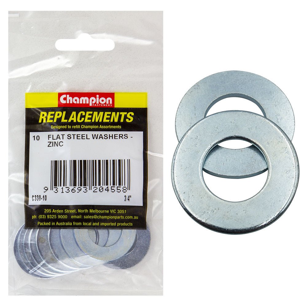 Flat Steel Washer Assortment Refill - AIMS Industrial Supplies