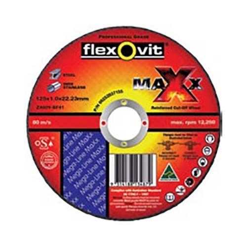 Flexovit Cut Off Wheel Maxx Ultra Thin 125 x 1.3 x 22.23mm - Pack of 25