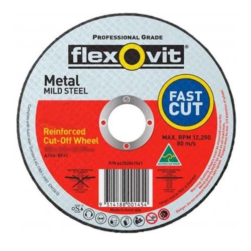 Flexovit Cut - Off Wheel Metal General Purpose Type 41 - AIMS Industrial Supplies