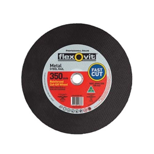 Flexovit Cut Off Wheel Rail Type 41, 406 x 4.0 x 25.4mm - Pack of 10