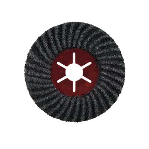 Flexovit Flap Disc Industrial AC/ZEC Silicone Carbide 125 x 22mm 36 Grit - Pack of 5